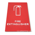 Cartes Extintor Signe amb braille de grau 2